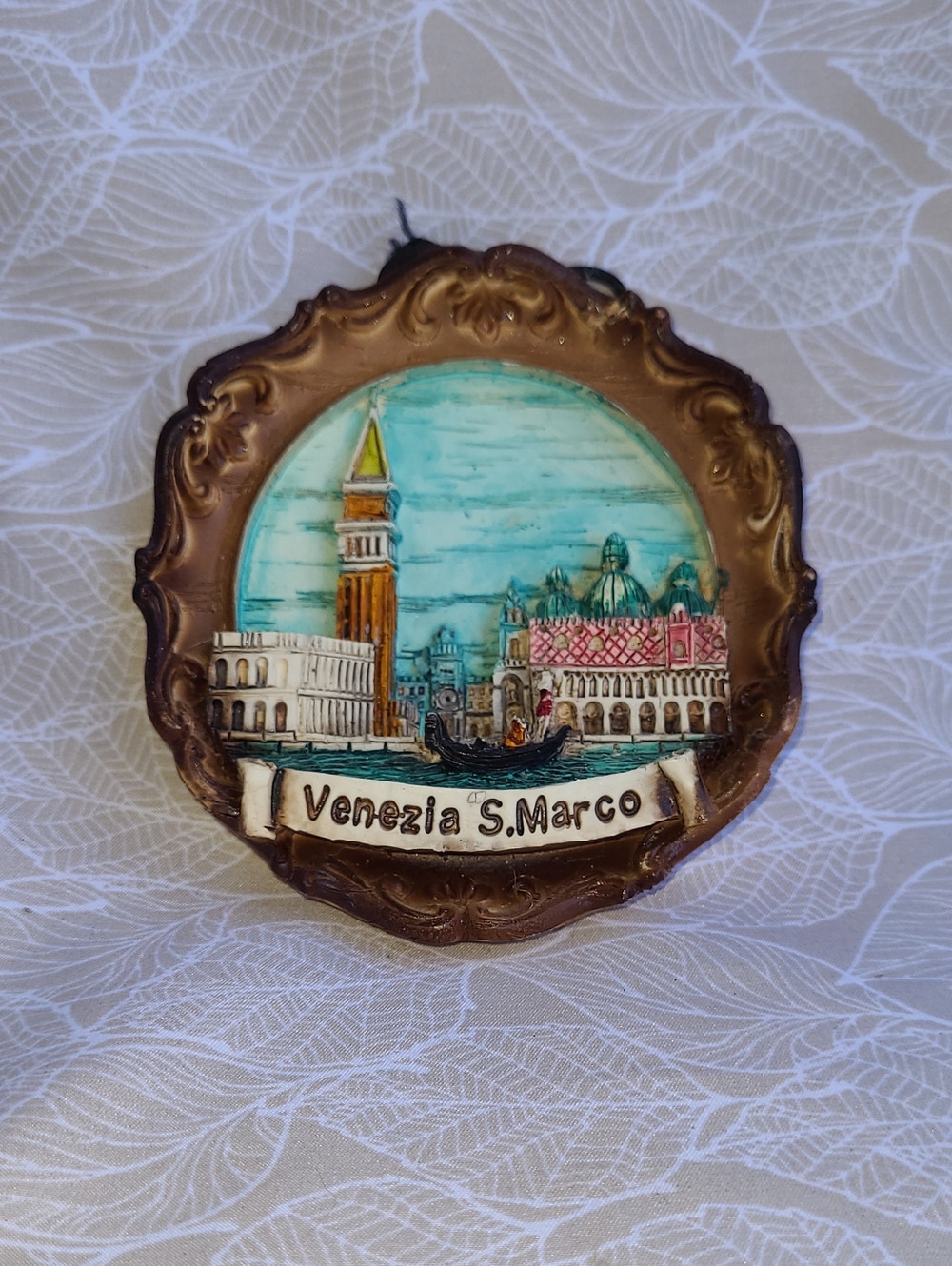 Wall Plaque Venezia S. Marco Decorative Plaque (4 inches)